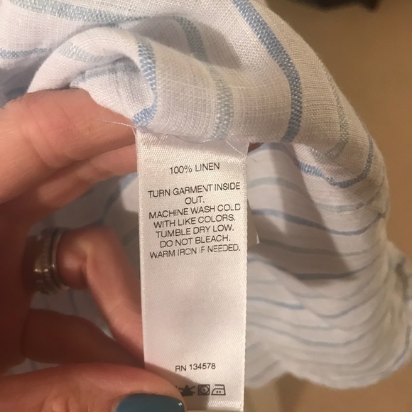 Vineyard Vines- Beach stripe popover - NWT - Picture 7 of 7